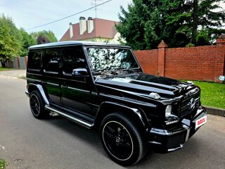 2001 Mercedes-Benz G-Класс AMG 55 AMG I (W463), чёрный, 3450000 рублей, вид 3