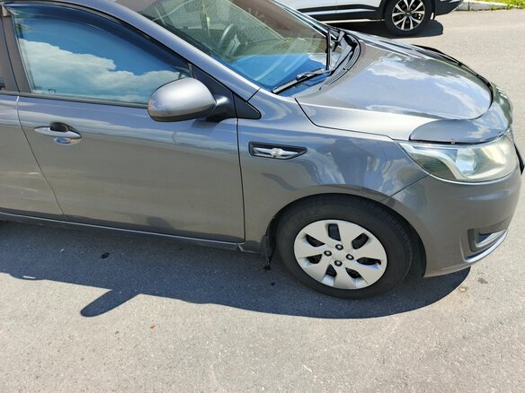 2013 Kia Rio III, серый, 670000 рублей - вид 6