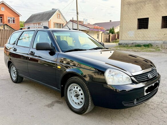 2012 Lada (ВАЗ) Priora I, синий - вид 3