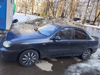 2008 Chevrolet Lanos I, чёрный, 125000 рублей, вид 5