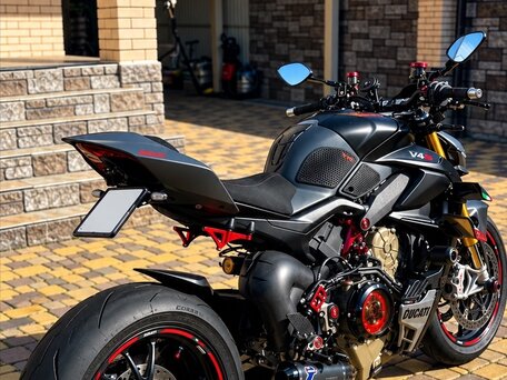 2024 Ducati Streetfighter V4, серый, 2585800 рублей, вид 4