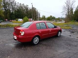 2008 Renault Symbol I Рестайлинг 2, красный, 330000 рублей, вид 3