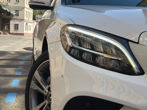 2019 Mercedes-Benz C-Класс 220 d IV (W205) Рестайлинг, белый, 3250000 рублей - вид 10