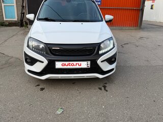 2017 Lada (ВАЗ) Granta Sport I, белый, 589000 рублей, вид 2