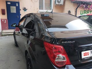 2012 Chevrolet Aveo II, чёрный, 565000 рублей, вид 5