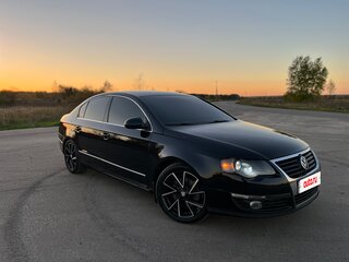 2008 Volkswagen Passat B6, чёрный, 570000 рублей, вид 3