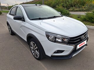 2021 Lada (ВАЗ) Vesta I, белый, 1400000 рублей, вид 3