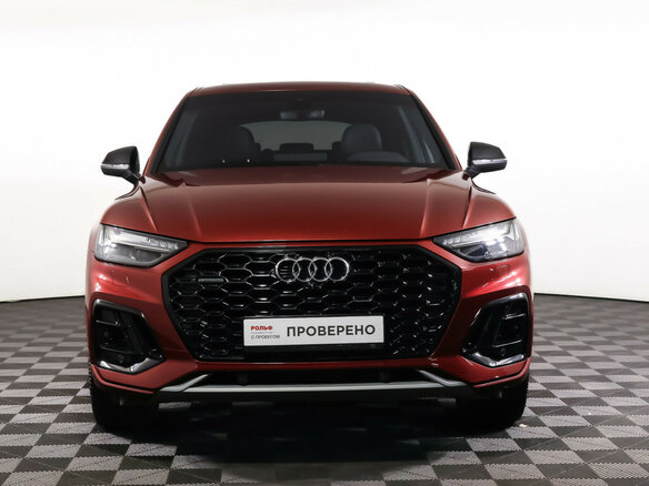2020 Audi Q5 Sportback L 45 TFSI I (FY), красный - вид 1