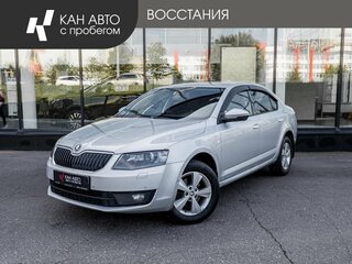 2015 Skoda Octavia III (A7), серебристый, 978000 рублей, вид 1