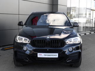 2017 BMW X6 40d II (F16), чёрный, 3800000 рублей, вид 2