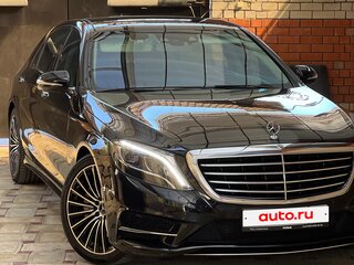 2017 Mercedes-Benz S-Класс 400 Long VI (W222, C217), чёрный, 3800000 рублей, вид 1