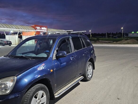 2009 Chery Tiggo (T11) I, синий - вид 10