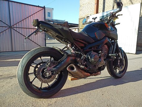 2014 Yamaha MT-09 (FZ-09), чёрный, 600000 рублей, вид 5