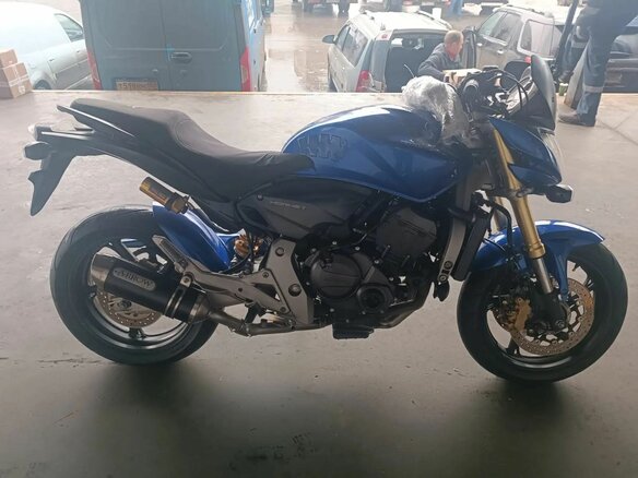 2008 Honda CB 600F Hornet, синий, 550000 рублей - вид 14