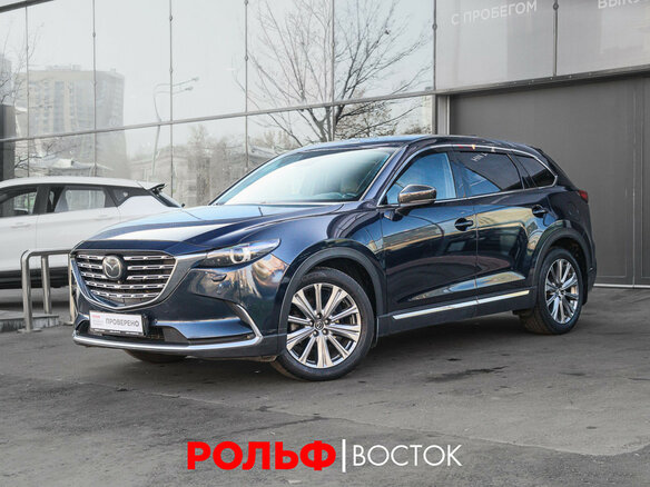 2021 Mazda CX-9 II Рестайлинг, синий, 3550000 рублей
