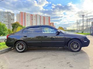 2001 Hyundai Elantra III (XD), чёрный, 250000 рублей, вид 4