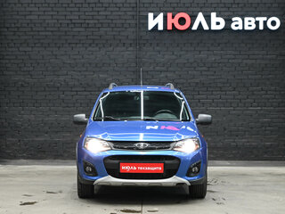 2017 Lada (ВАЗ) Kalina Cross II, синий, 570000 рублей, вид 2