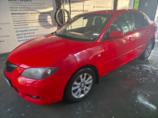 2007 Mazda 3 I (BK) Рестайлинг, красный, 290000 рублей, вид 3