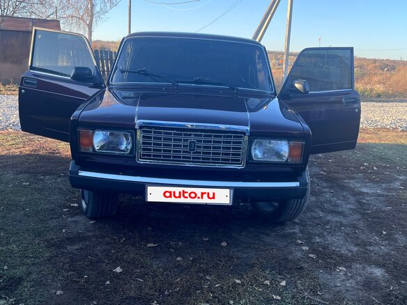 2010 Lada (ВАЗ) 2107, фиолетовый, 240000 рублей - вид 4