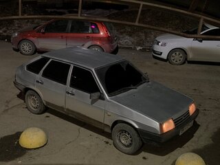 2002 Lada (ВАЗ) 2109, серебристый, 95000 рублей, вид 4