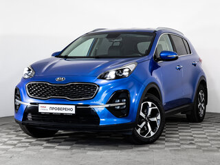 2019 Kia Sportage IV Рестайлинг, синий, 2205360 рублей, вид 1