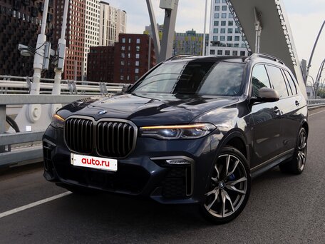 2021 BMW X7 M50d I (G07), серый, 7500000 рублей, вид 2
