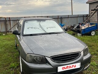 2005 Hyundai Accent ТагАЗ II, серый, 439999 рублей, вид 3