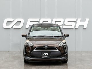 2015 Toyota Sienta II, коричневый, 1530000 рублей, вид 3