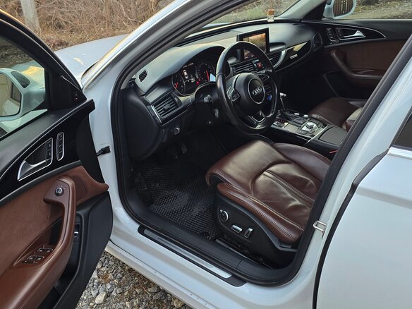 2016 Audi A6 IV (C7) Рестайлинг, белый, 2800000 рублей - вид 7