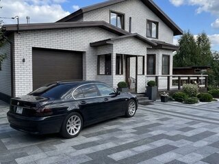 2002 BMW 7 серии 745i IV (E65/E66), чёрный, 590000 рублей, вид 5