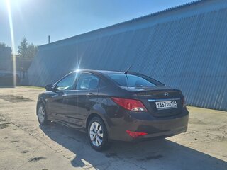 2016 Hyundai Solaris I Рестайлинг, коричневый, 1049000 рублей, вид 3