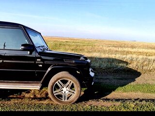 2000 Mercedes-Benz G-Класс 500 Euro 2 II (W463), чёрный, 2200000 рублей, вид 3