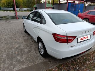 2018 Lada (ВАЗ) Vesta I, белый, 990000 рублей, вид 3