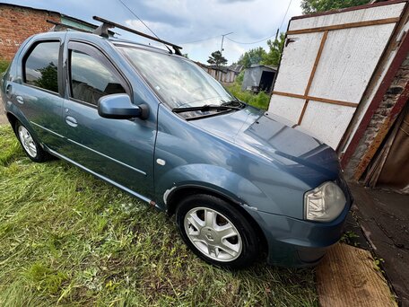2010 Renault Logan I Рестайлинг, синий, 210000 рублей, вид 5