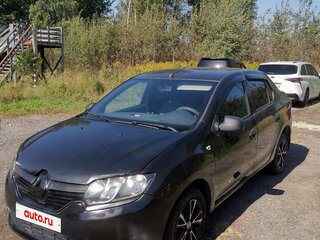 2015 Renault Logan II, чёрный, 560000 рублей, вид 1