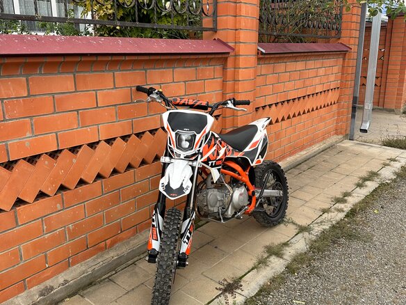 2024 Kayo Basic TT125EM, оранжевый, 75000 рублей