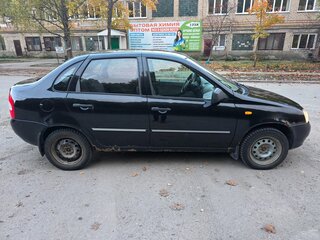 2011 Lada (ВАЗ) Kalina I, чёрный, 145000 рублей, вид 3