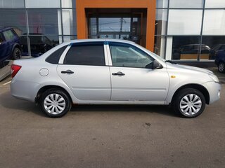 2013 Lada (ВАЗ) Granta I, серебристый, 317000 рублей, вид 4