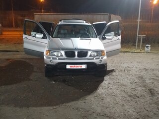 2002 BMW X5 3.0i I (E53), серебристый, 890000 рублей, вид 1