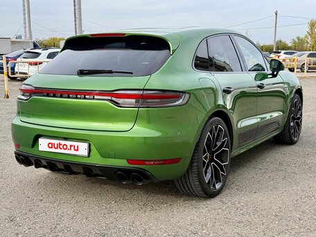 2019 Porsche Macan S I Рестайлинг, зелёный, 5300000 рублей, вид 4