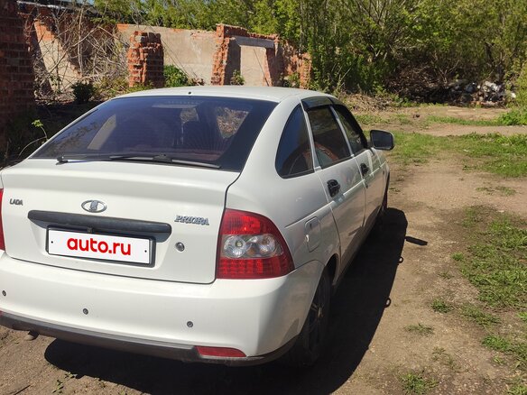 2014 Lada (ВАЗ) Priora I Рестайлинг, белый, 550000 рублей - вид 7