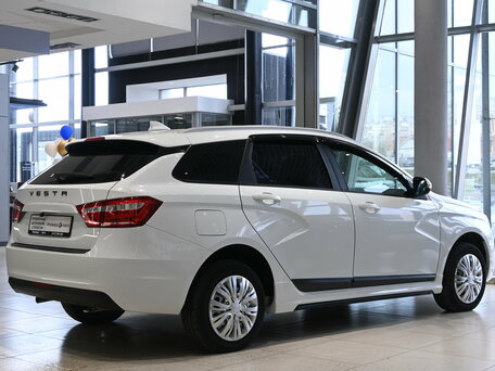 2019 Lada (ВАЗ) Vesta SW I, белый, 880000 рублей, вид 5