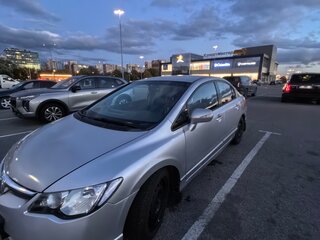 2007 Honda Civic VIII, серебристый, 390000 рублей, вид 2