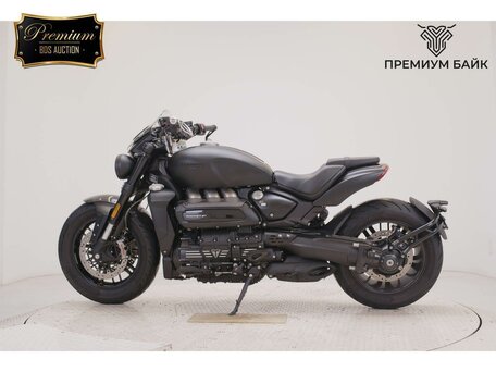 2022 Triumph Rocket 3, чёрный, 2299000 рублей, вид 2
