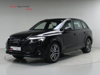 2025 Audi Q7 55 TFSI II (4M) Рестайлинг 2, чёрный, 10950548 рублей, вид 1