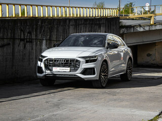 2021 Audi Q8 50 TDI I (4M), белый, 6700000 рублей, вид 1