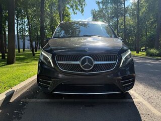 2019 Mercedes-Benz V-Класс Extra Long 250 d экстра длинный III (W447) Рестайлинг, серый, 5700000 рублей, вид 4