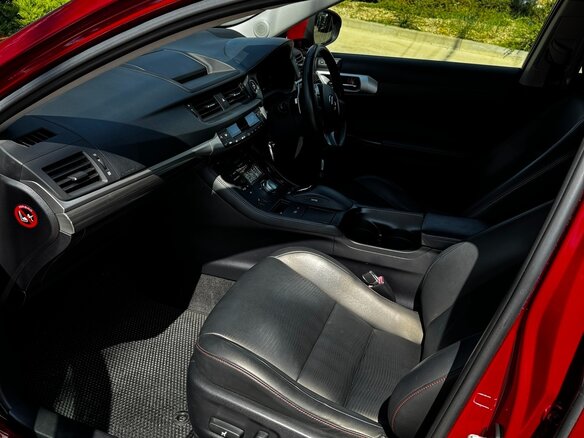 2012 Lexus CT 200h I, красный, 1650000 рублей - вид 7