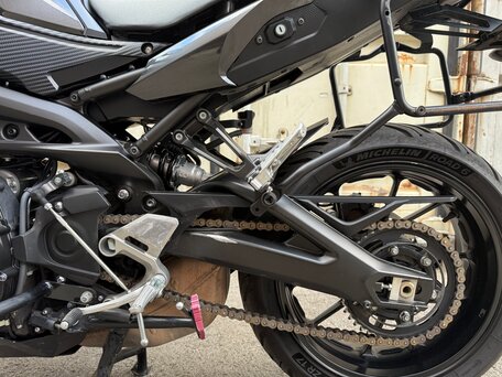 2017 Yamaha MT-09 Tracer (FJ-09), зелёный, 780000 рублей, вид 1