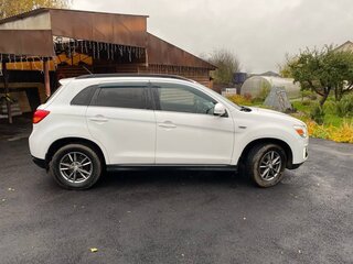 2014 Mitsubishi ASX I Рестайлинг, белый, 1050000 рублей, вид 2